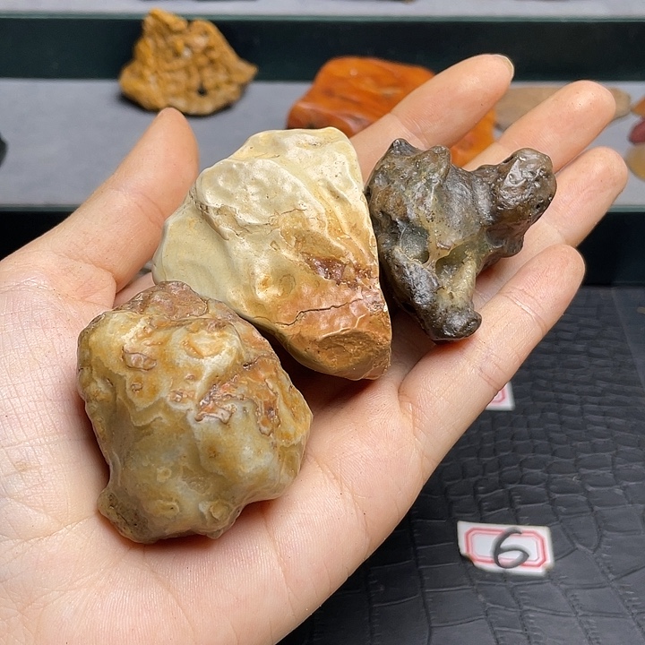 镜***月有机玻璃阿拉善戈壁石