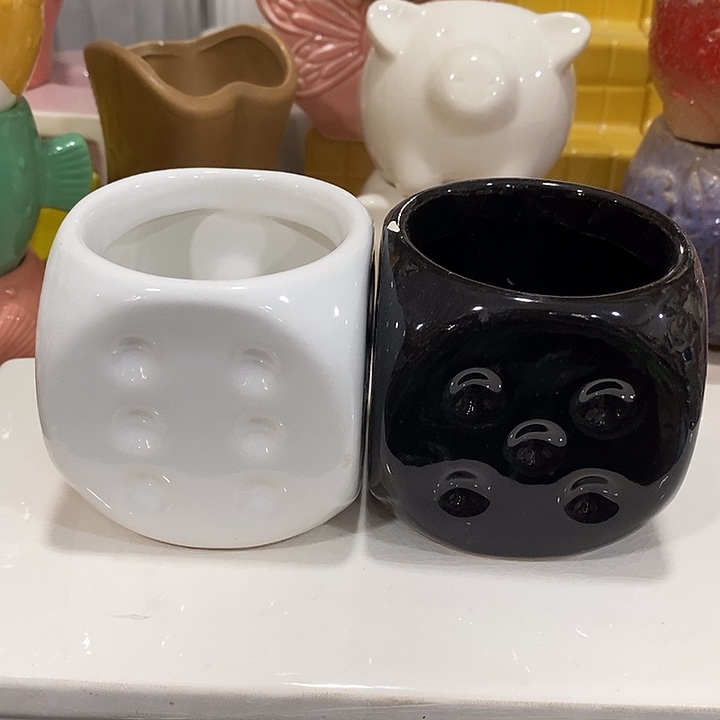 摆件陶陶盆有孔 瑕疵介意勿拍