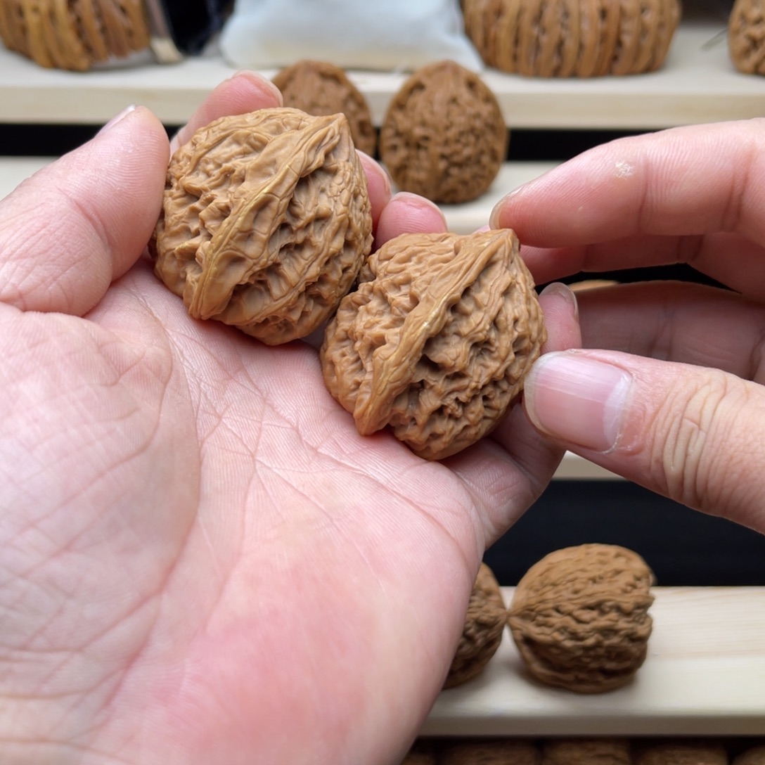 文玩核桃把件涿鹿高桩