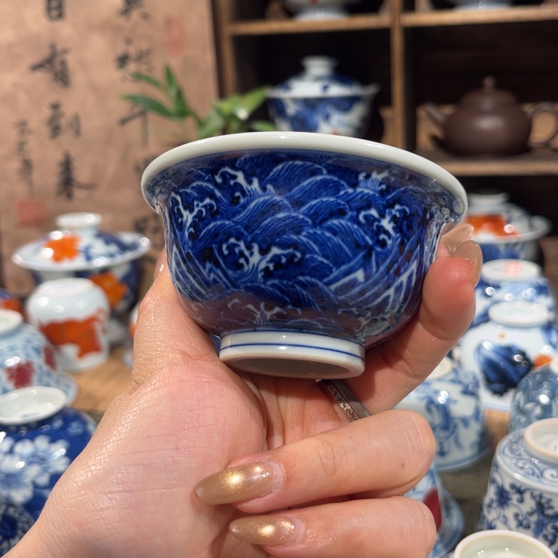 柴窑景德镇陶瓷主人杯