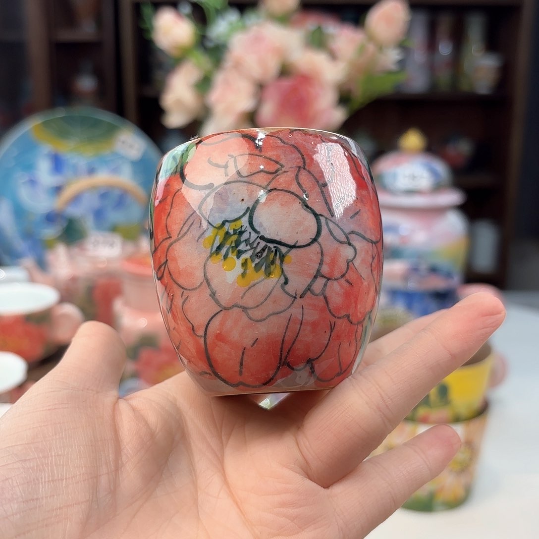 瓷片兔兔好可爱呀打