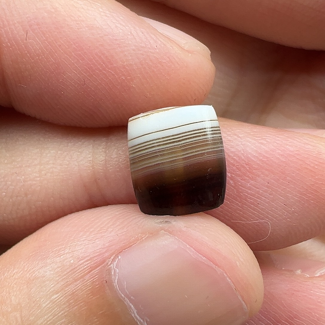 玛瑙/玉髓未镶嵌珠宝半成品f15 7.5×8.2