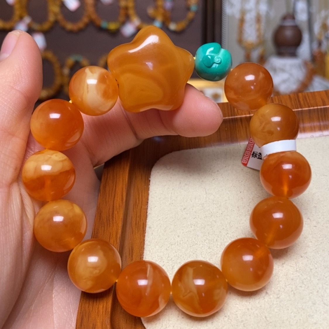 【闪购商品】手链蜜蜡未镶嵌手串