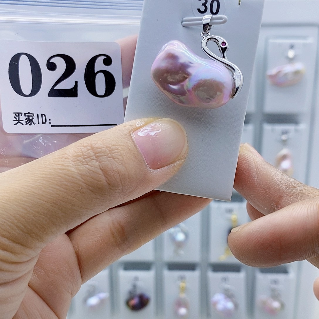 合金淡水珍珠颈饰