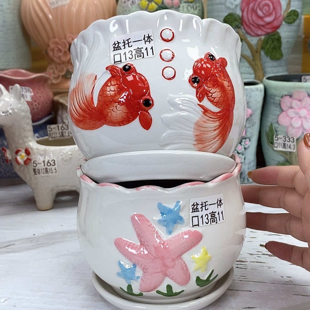 陶瓷@陶瓷花盆@@583824286