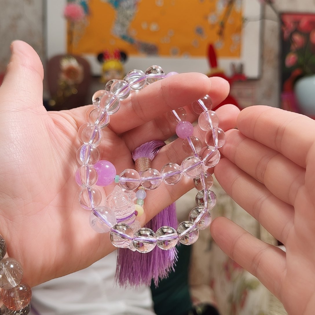 水晶手串未镶嵌手串