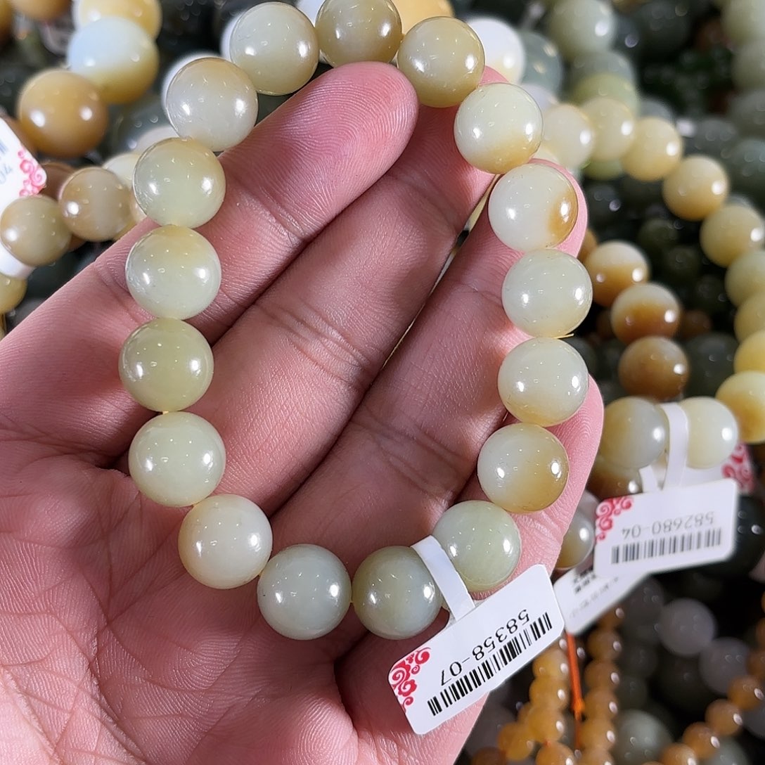 和田玉手链未镶嵌W321