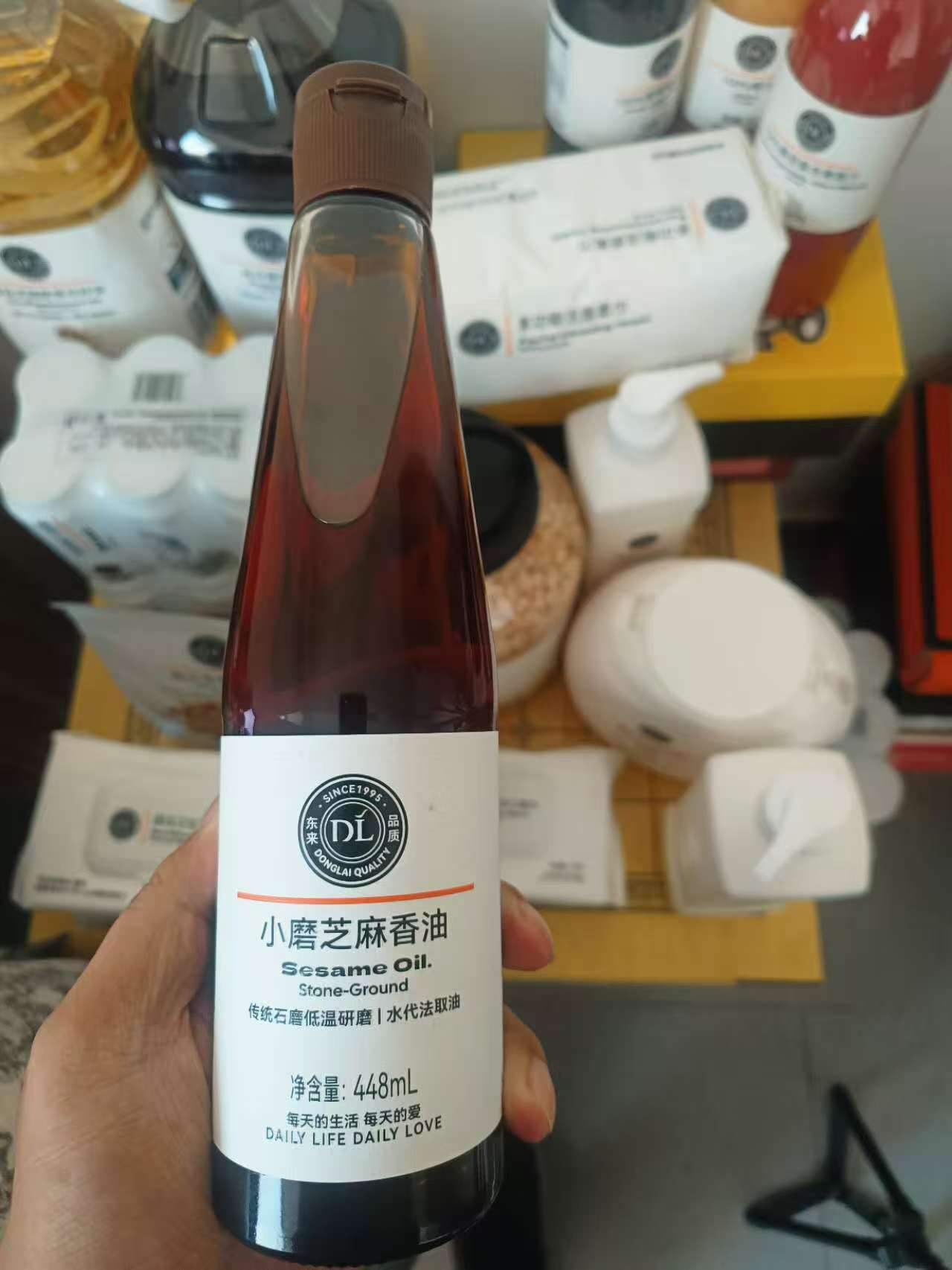 许昌胖胖超市直采小磨芝麻香油