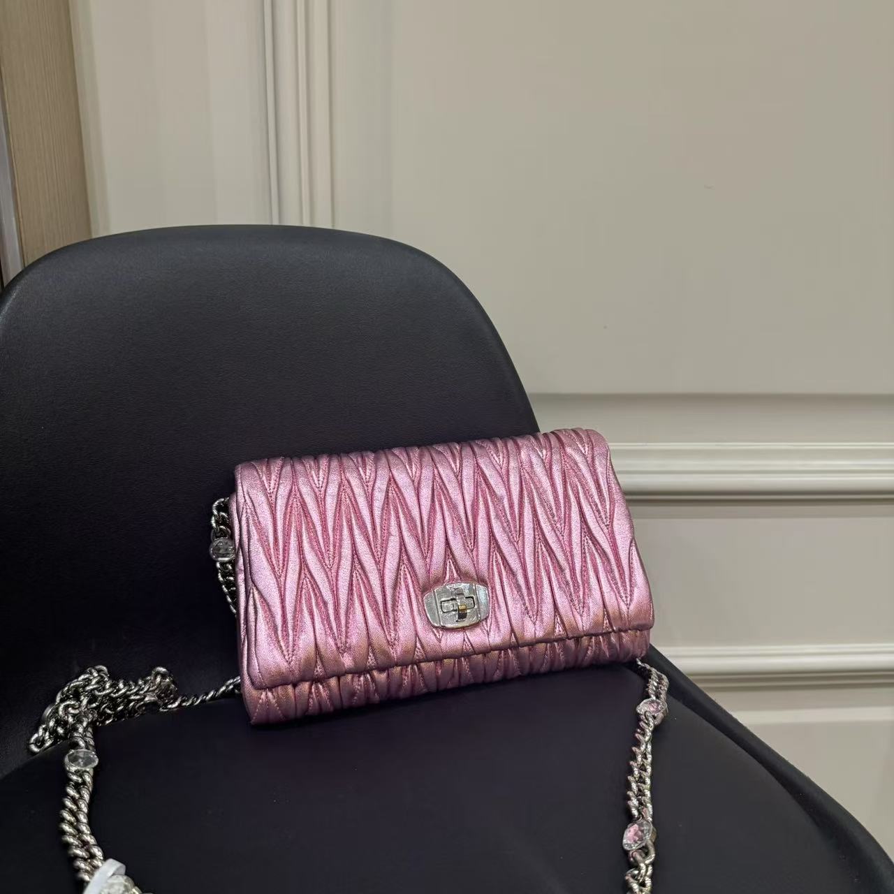 95新 MIU MIU/缪缪 乱乱子中古/女士/单肩包/93715