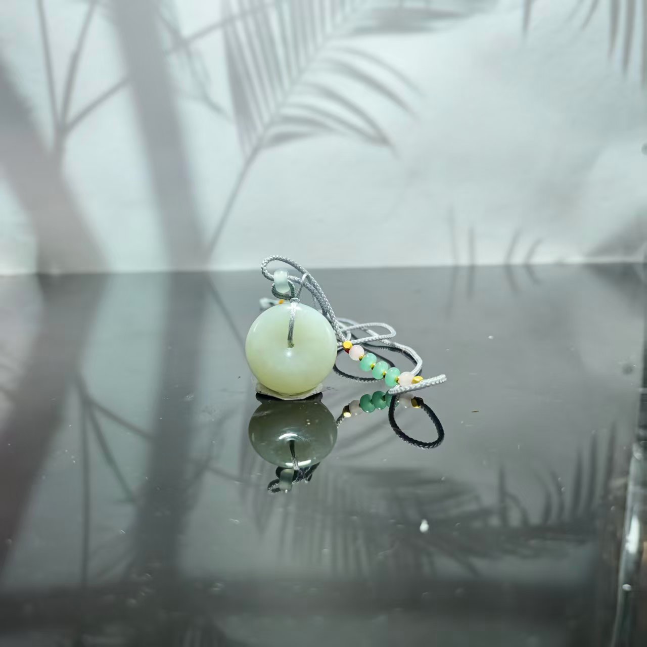 N和田玉平安扣吊坠0372