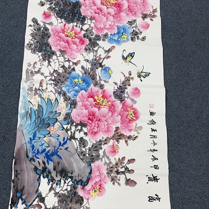 国画纯手绘字画宣纸