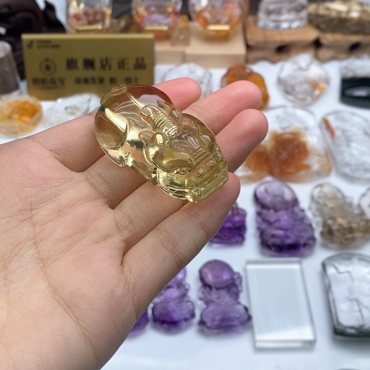 水晶颈饰未镶嵌王*驰定制