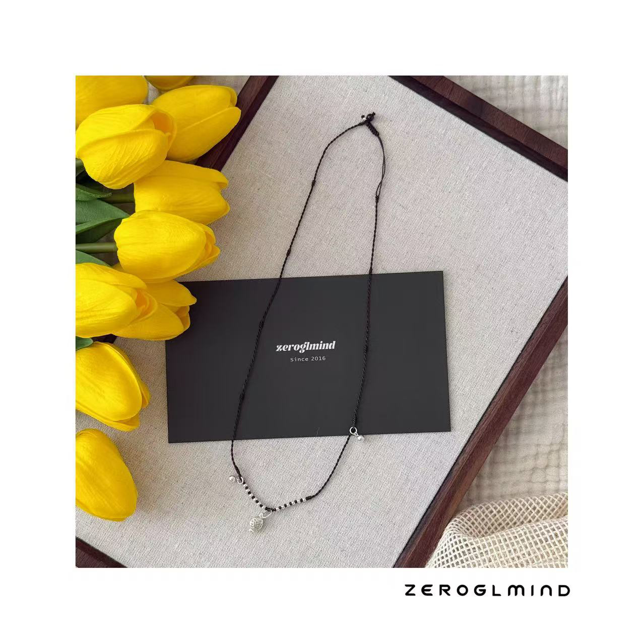 合金项链 zeroglmind简素925手工项链一套（两个）尺寸固定