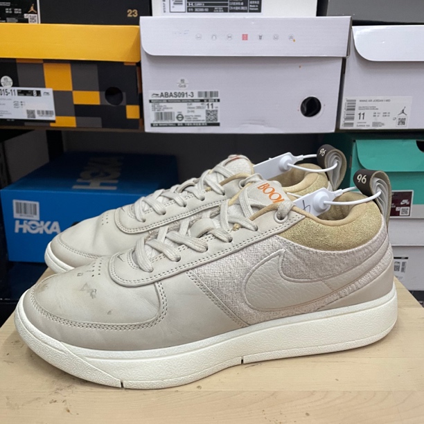 42.5码/布克1 米白/51597/篮球鞋/95新无原盒/FJ4250-100