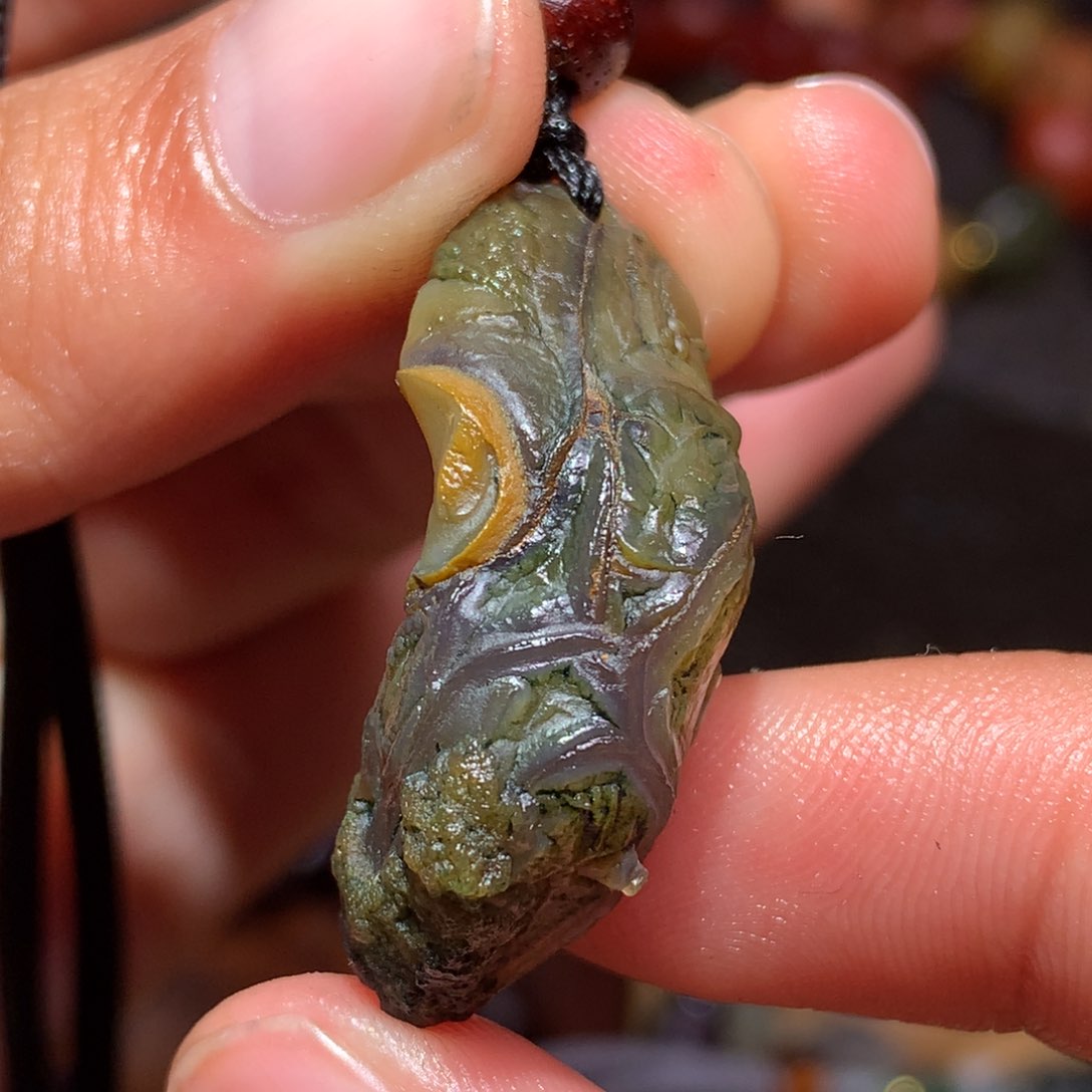 未镶嵌玛瑙/玉髓珠宝半成品