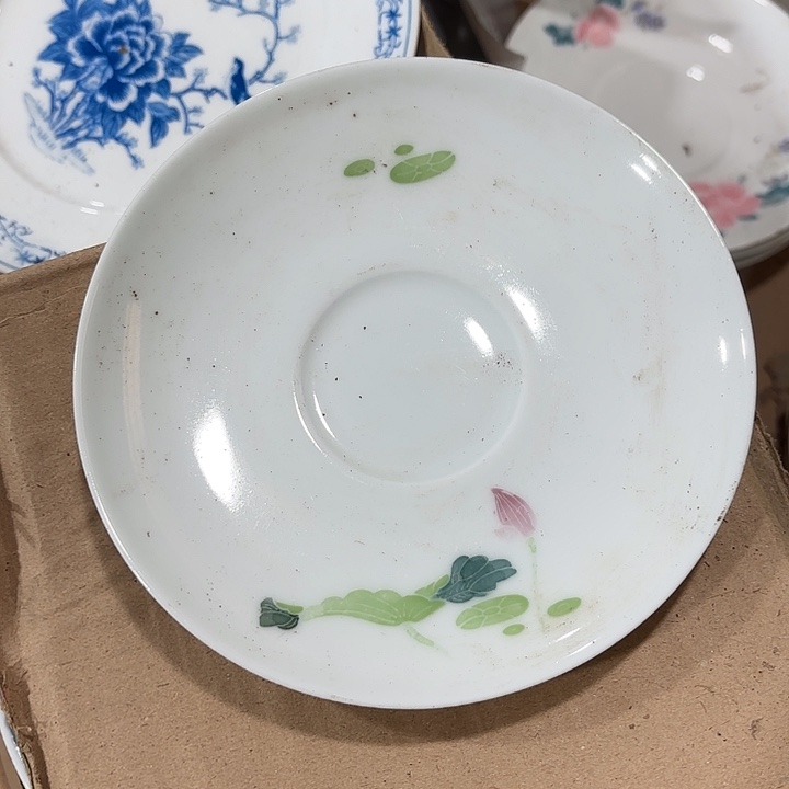 陶15公分碟子碟子手绘