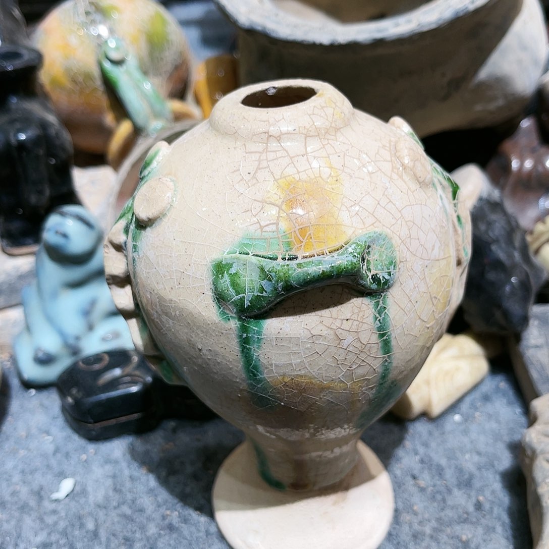 瓦当摆件茶台的一