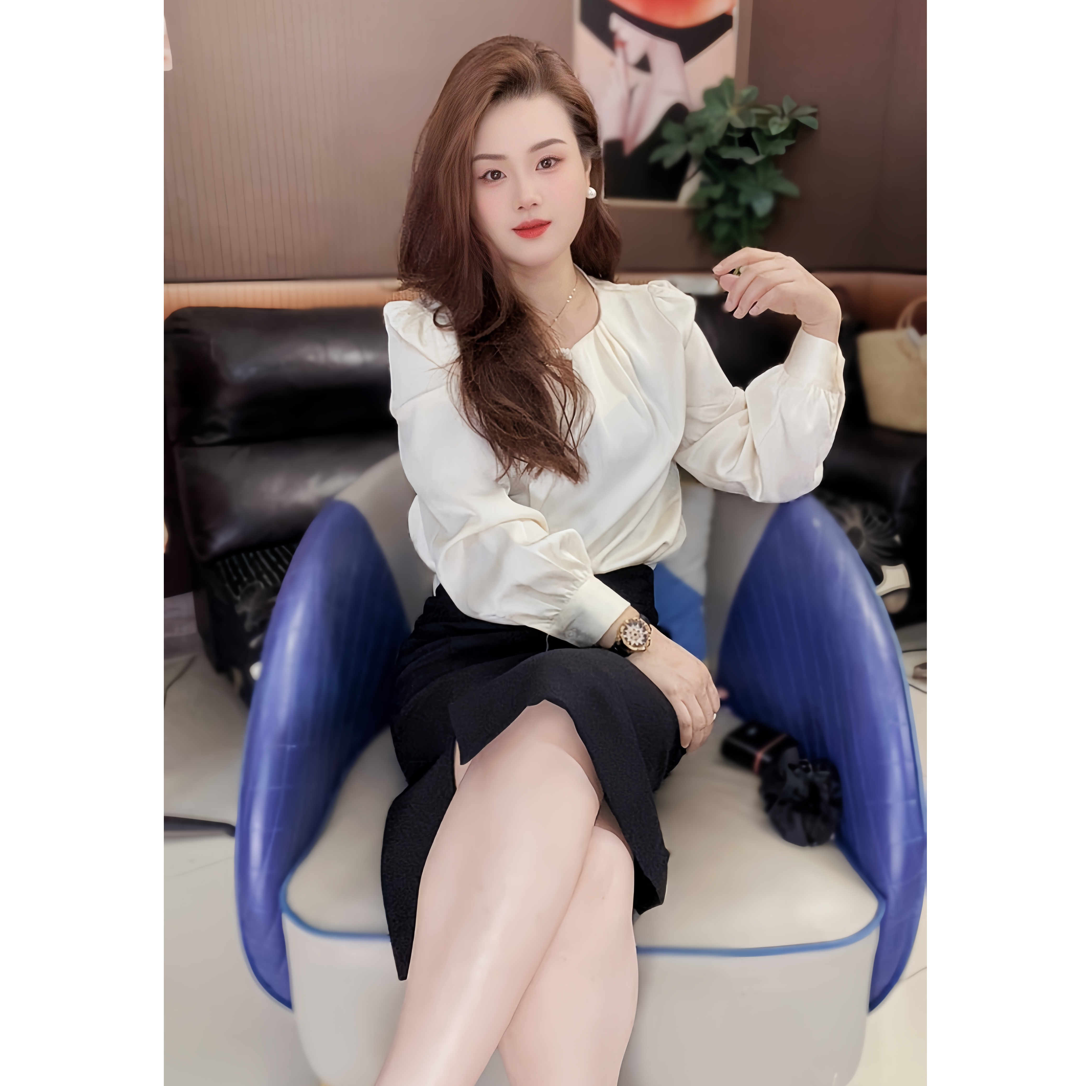 2025秋季新款职场女装洋气减龄显瘦小衫上衣女士衬衫法式气质衬衣