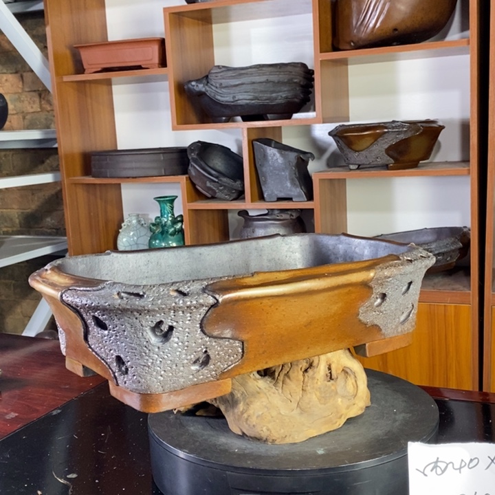 老*大何紫砂花盆