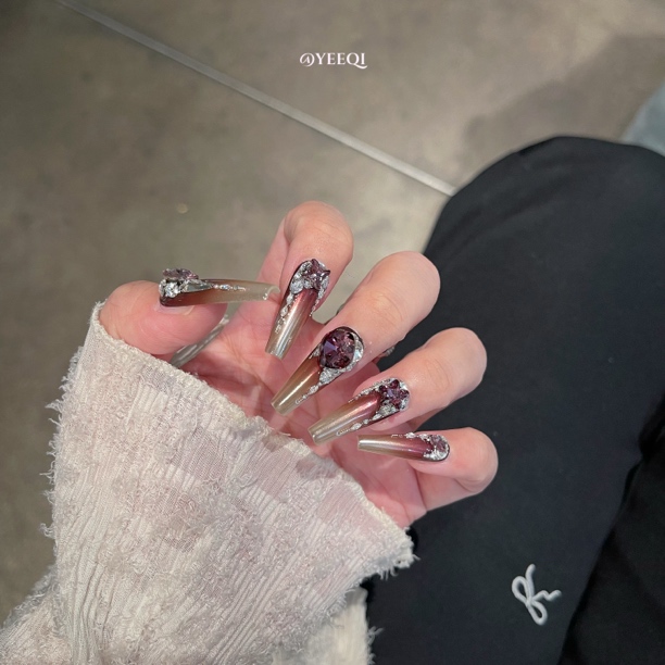 【星座系列】Yeeqi | 摩羯座3.0 锅盔华子设计 手工穿戴甲定制