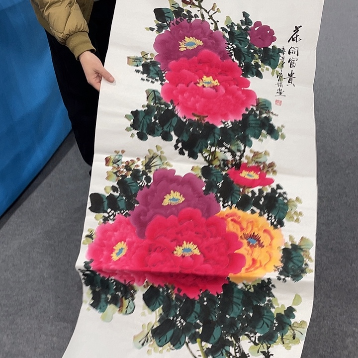 国画今天上午作品展示