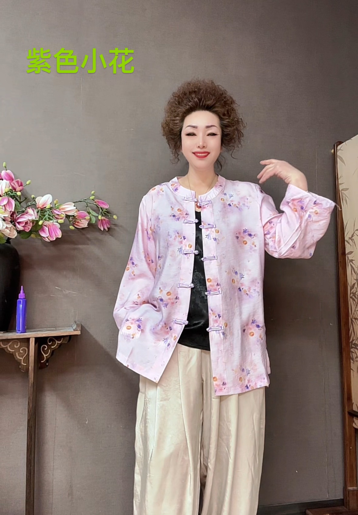 三姐家初夏新中式民族风混搭风格开衫外套