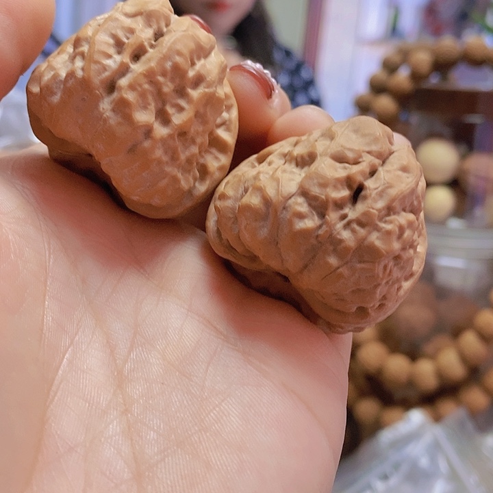 【闪购商品】文玩核桃把件37.5蛤蟆头