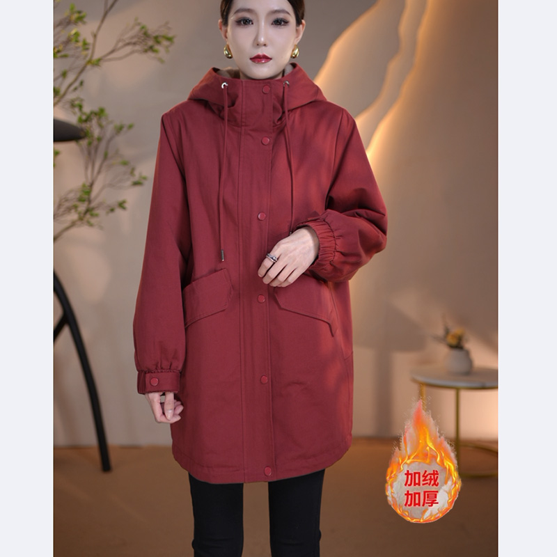 卓芙彩1112 加毛加厚派克服