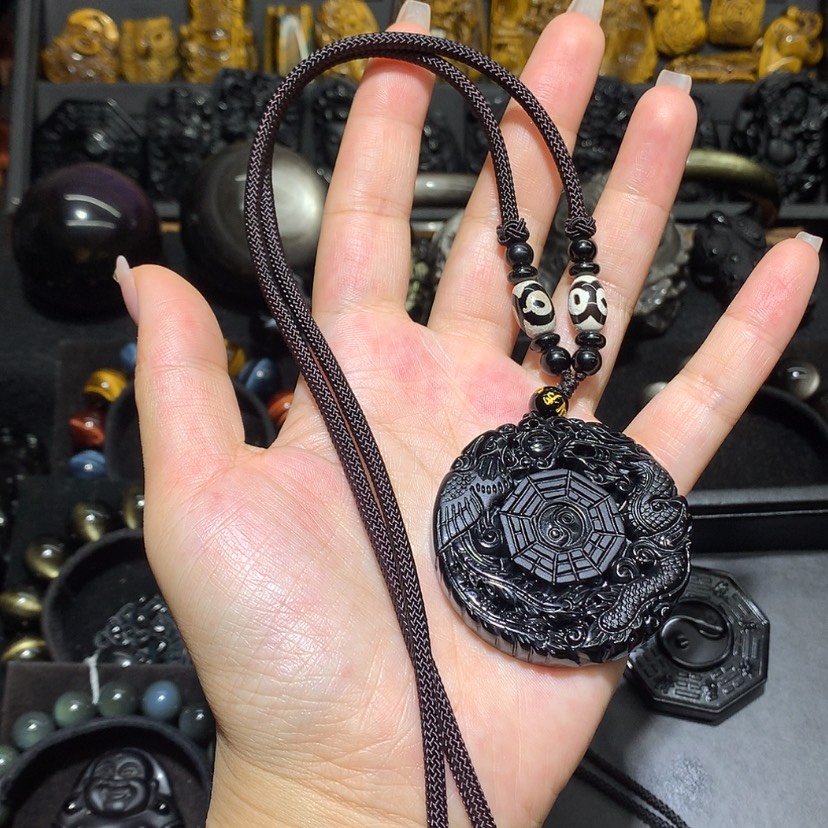 【闪购商品】黑曜岩珠宝奇石未镶嵌苗*❤