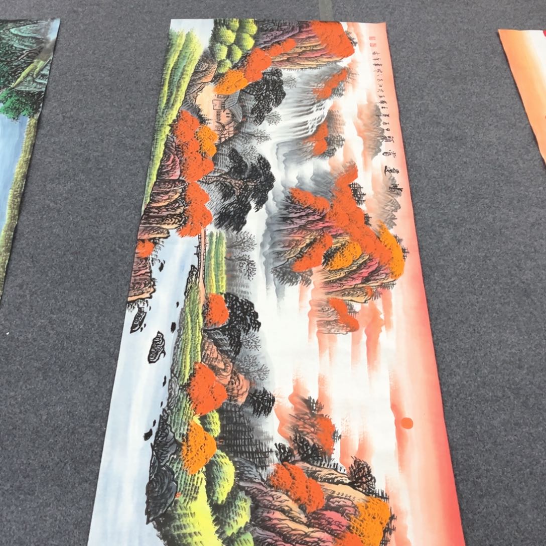 国画我的小伙伴们都很努力