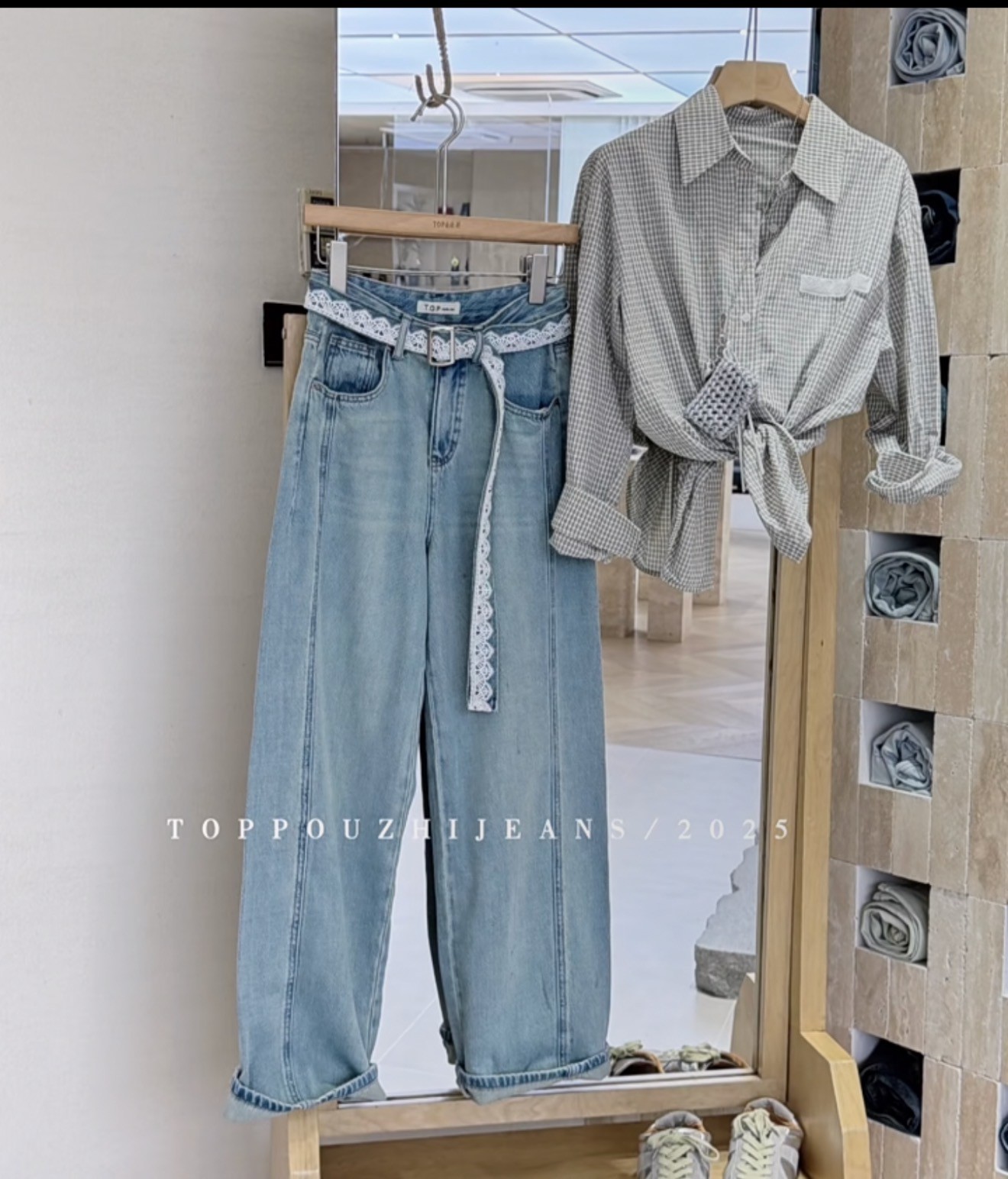 高货！(01-60)奶奶裤烟管裤法棍裤直筒裤梨形显瘦阔腿裤直筒牛仔裤