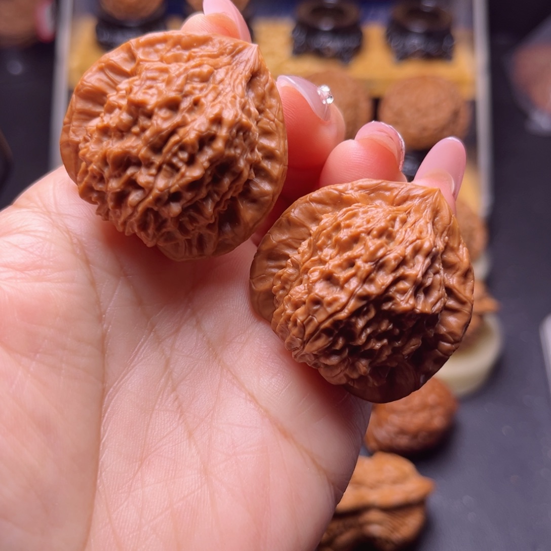 吊坠文玩核桃硬核，野核，朱雀