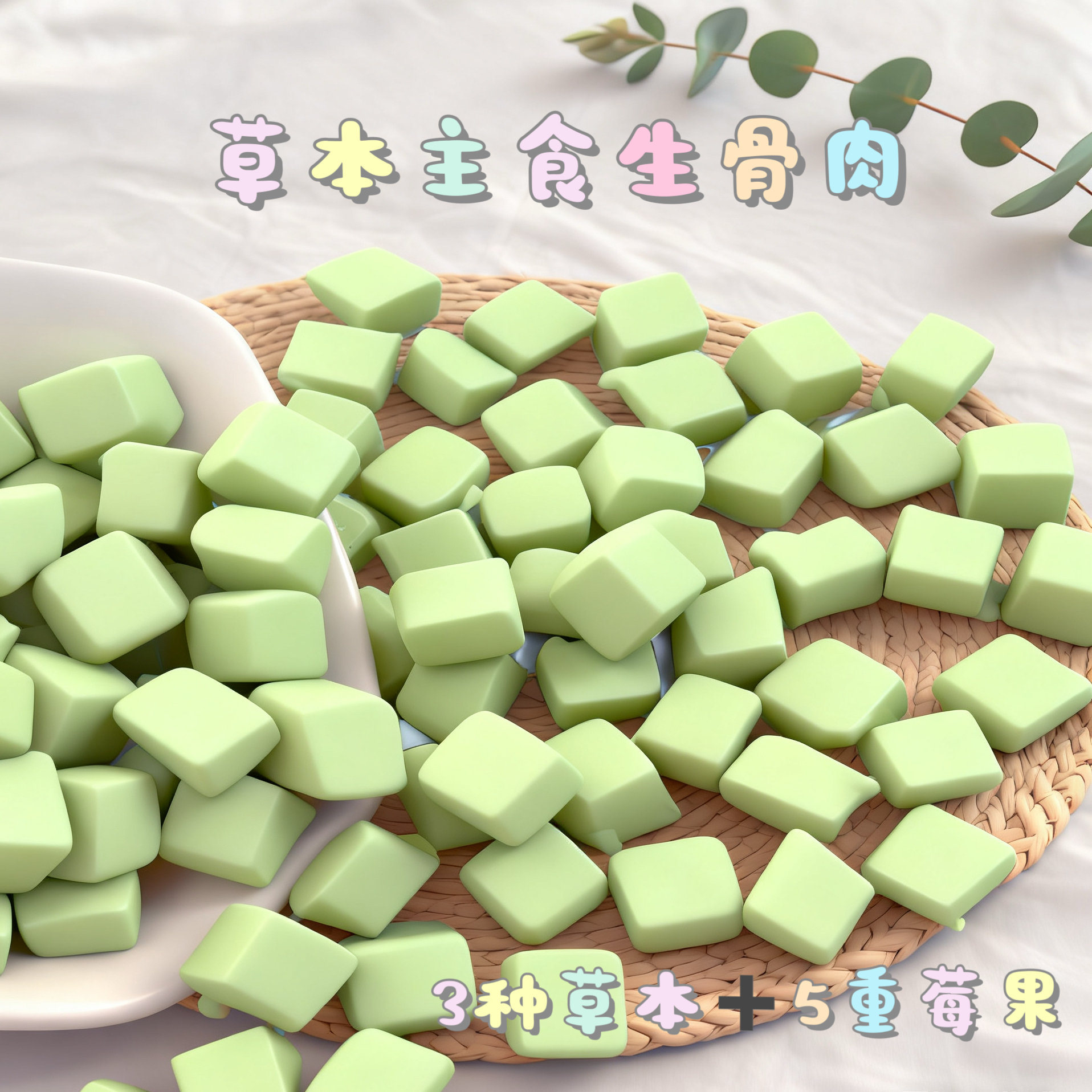 【彩虹晶球/草本主食】主食生骨肉美毛养护免疫力猫犬通用