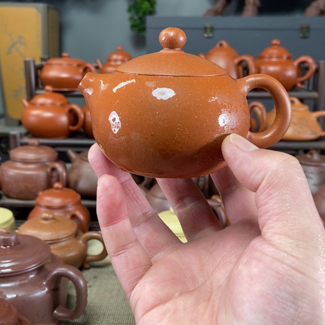 紫砂茶壶原矿降坡