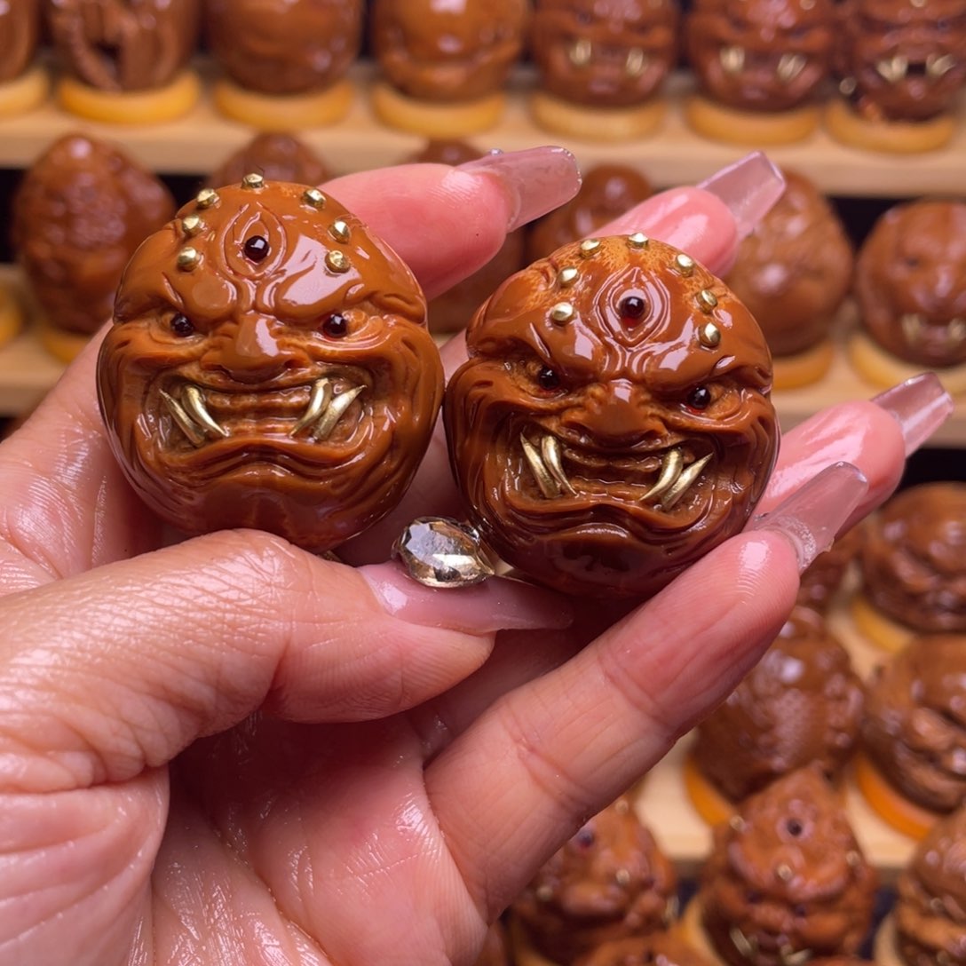 橄榄核把件用****9巴西大橄榄