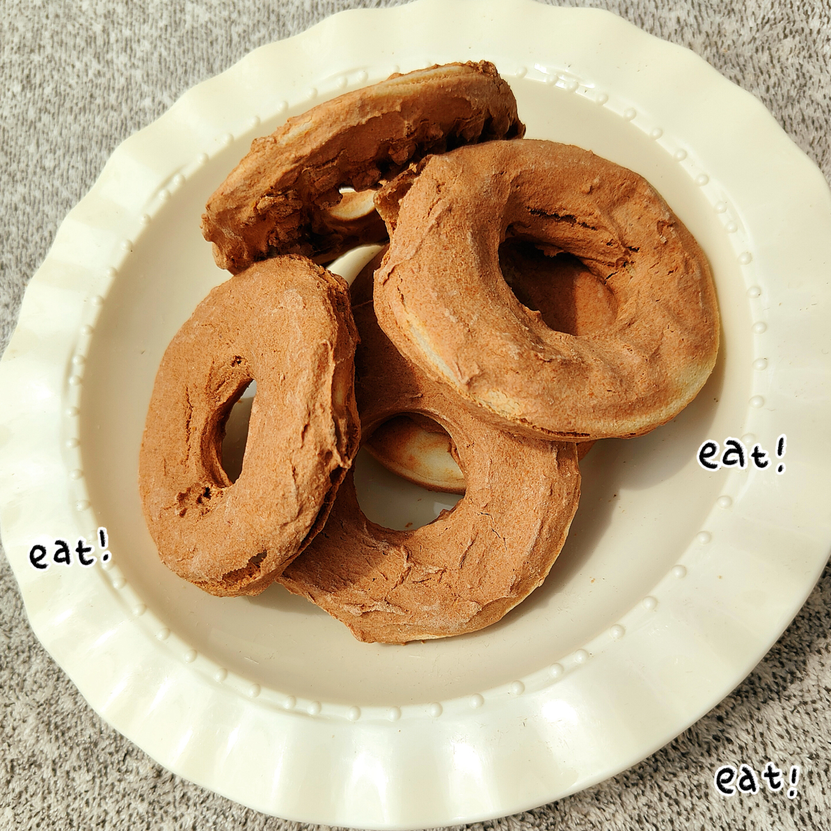[满50包邮]宠物磨牙鳕鱼牛皮甜甜圈圈 美毛磨牙