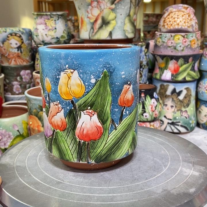 景德镇艺术手绘作品