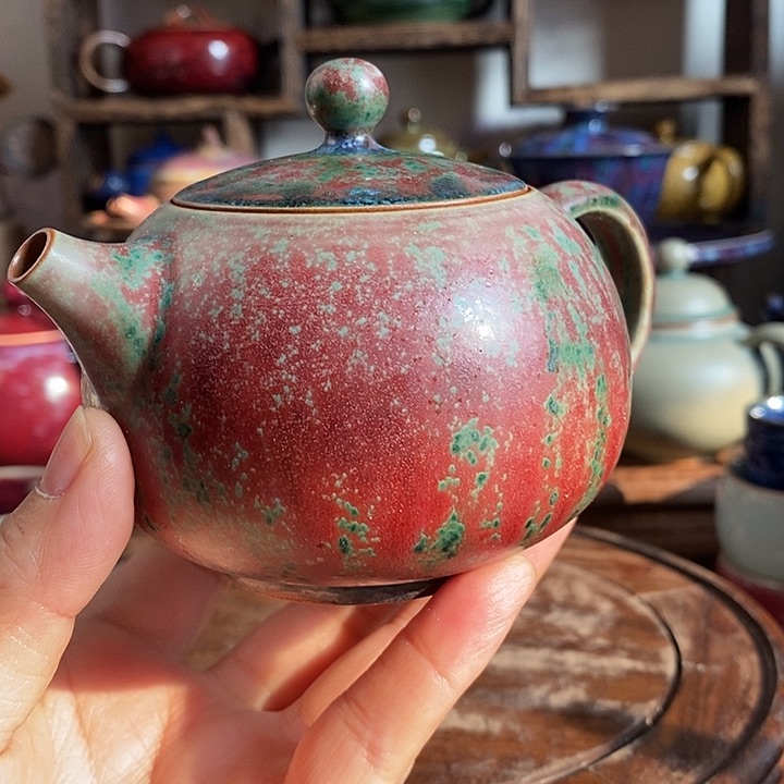 幸**满中国神后钧瓷茶具