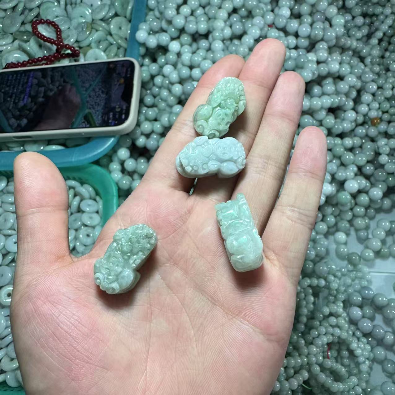 天然A货翡翠貔貅吊坠-d280-多样性发一