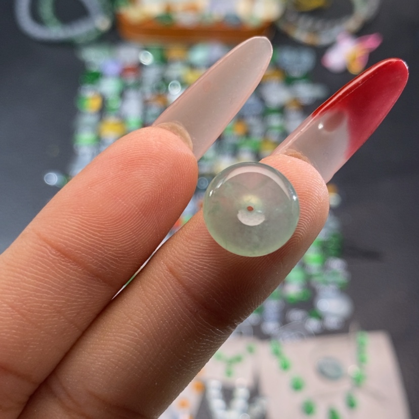 【闪购商品】翡翠挂件未镶嵌扣子