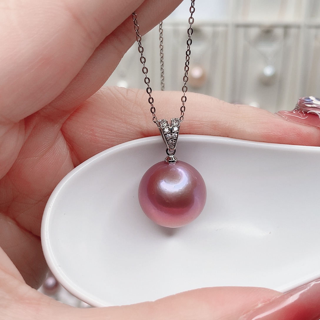 合金吊坠(赠链)淡水珍珠