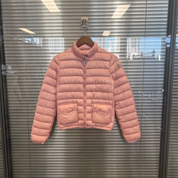 99新 MONCLER 羽绒服粉色女款lans经典薄羽绒服 0码 99新 #ss6672