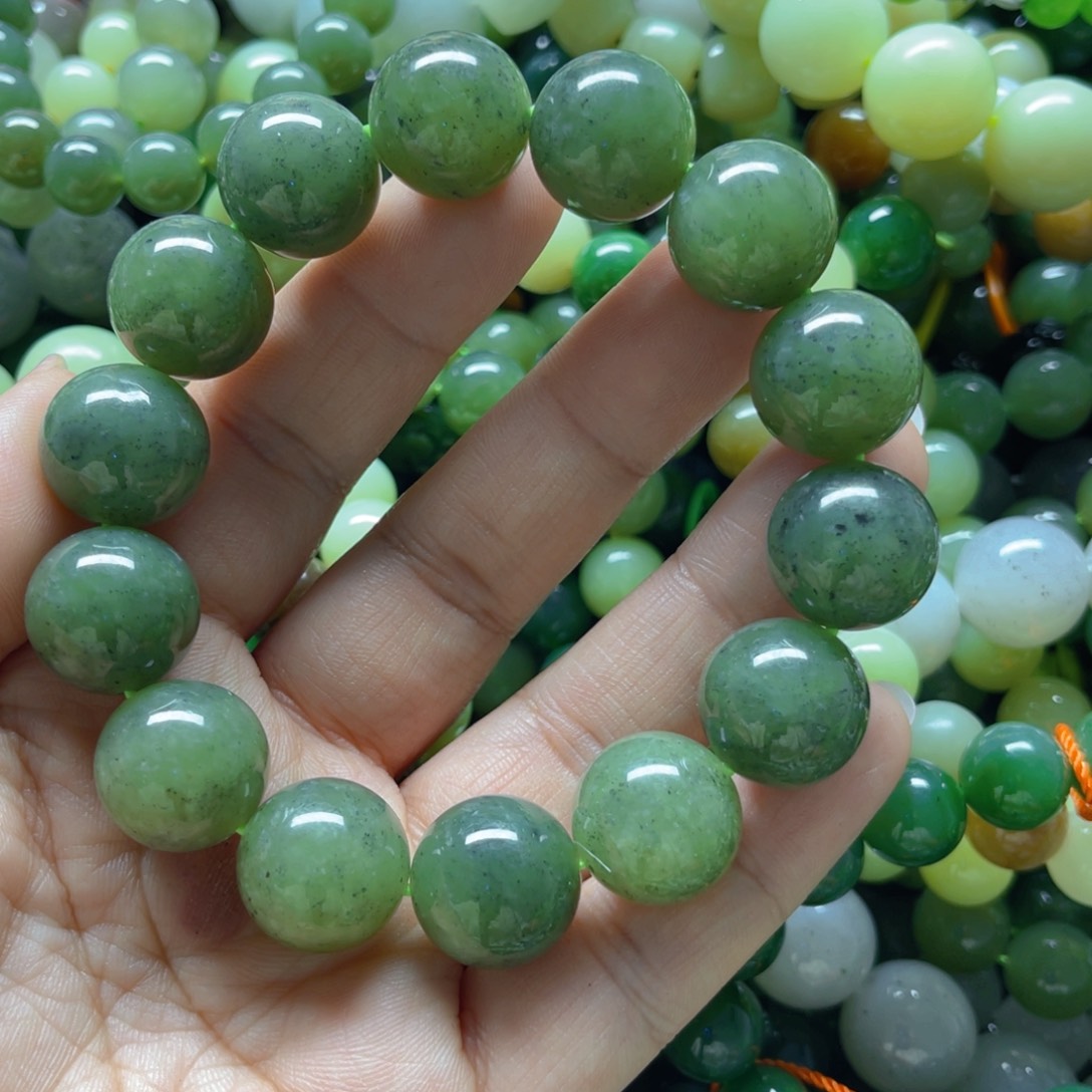 和田玉手链未镶嵌