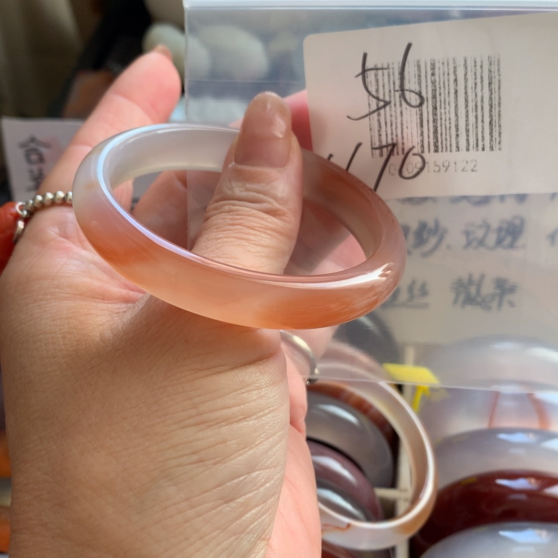 手镯玛瑙/玉髓未镶嵌不***会56