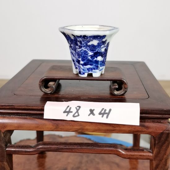 陶大德堂手工手绘釉盆