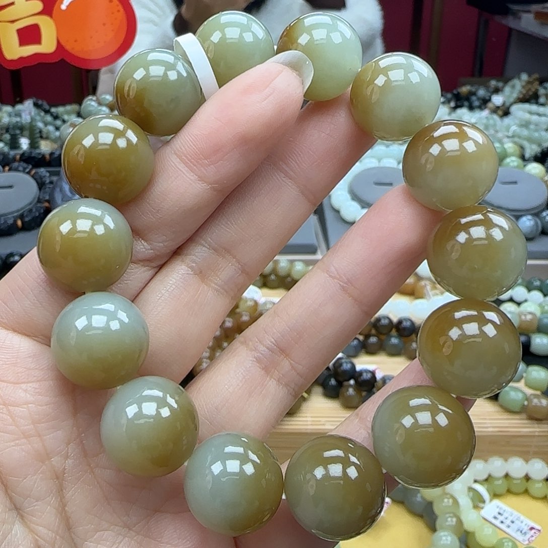 和田玉手链未镶嵌