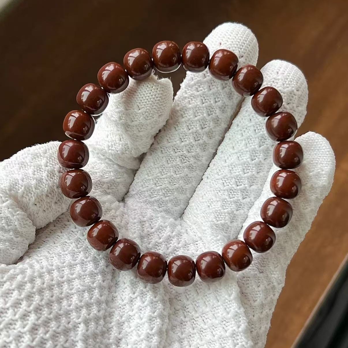 新人福利款微瑕直切猴头核桃单圈手串