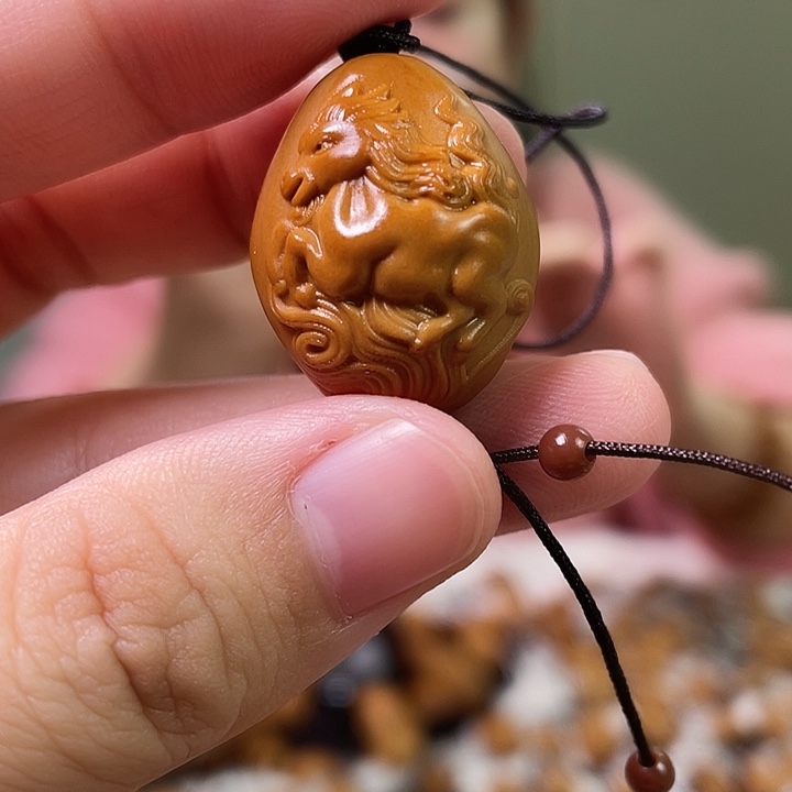 橄榄核吊坠橄榄核