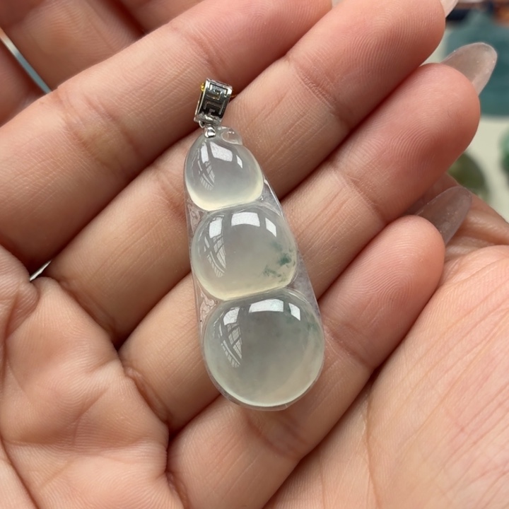 翡翠未镶嵌颈饰天然翡翠a货