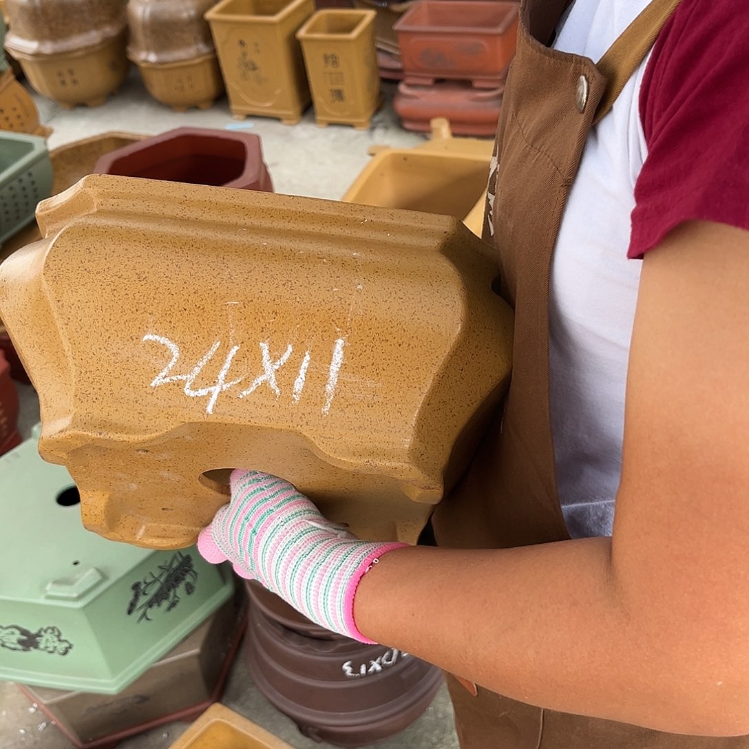 紫砂花盆盆景艺术